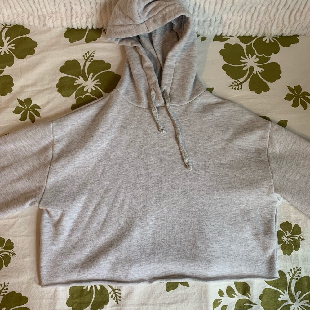Cropped hoodie